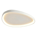 Top Light - LED Stmievateľné stropné svietidlo ECLIPSE LED/55W/230V 3000-6500K pr. 60 cm biela + diaľkové ovládanie