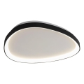 Top Light - LED Stmievaťeľné stropné svietidlo ECLIPSE LED/55W/230V 3000-6500K priemer 60 cm čierna + diaľkové ovládanie