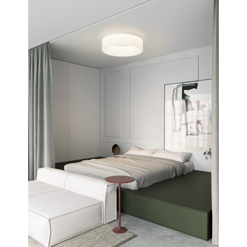 Top Light - LED stmievateľné stropné svietidlo HALO LED/60 W/230 V 3000–6500 K priemer 60 cm biela + diaľkové ovládanie