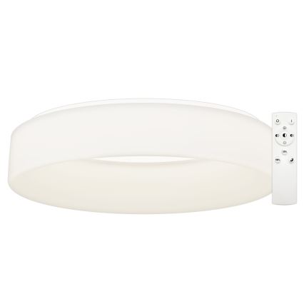 Top Light - LED stmievateľné stropné svietidlo HALO LED/60 W/230 V 3000–6500 K priemer 60 cm biela + diaľkové ovládanie