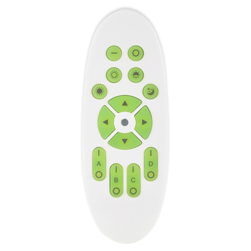 Top Light - LED Stmievateľné stropné svietidlo NORMAN LED/51W/230V pr. 39 cm biela + diaľkové ovládanie