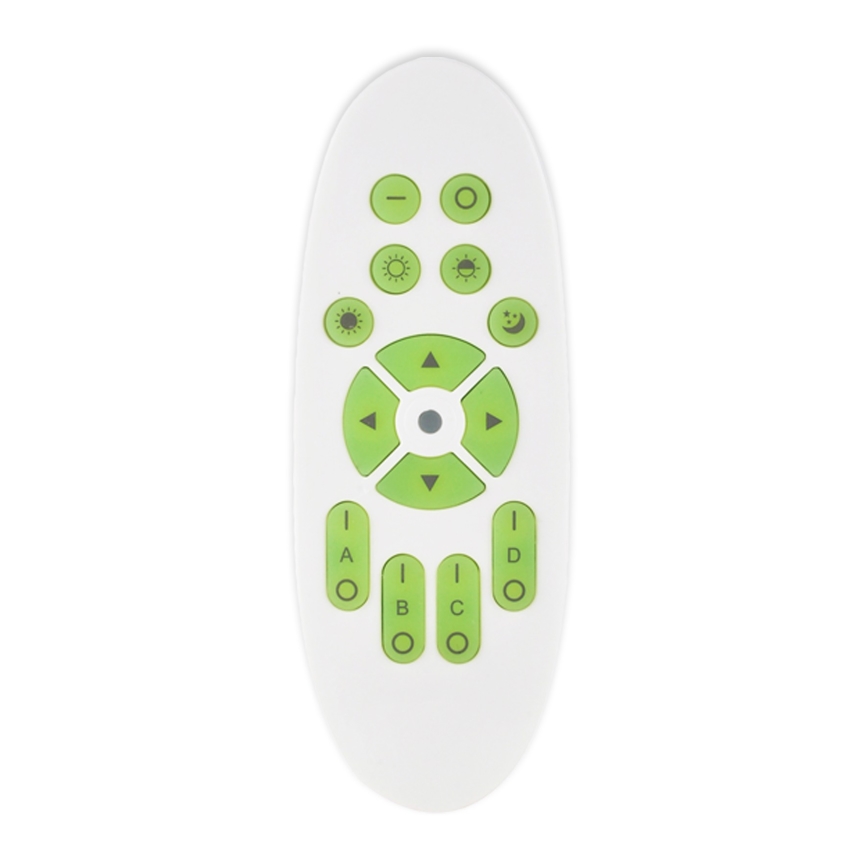 Top Light - LED Stmievateľné stropné svietidlo NORMAN LED/51W/230V pr. 39 cm čierna + diaľkové ovládanie