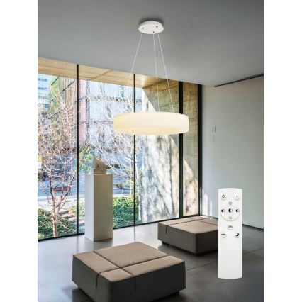 Top Light - LED Stmievateľný luster na lankách HALO LED/60W/230V 3000-6500K pr. 60 cm + diaľkové ovládanie