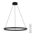 Top Light - LED Stmievateľný luster na lanku LED/30W/230V 3000-6500K čierna + diaľkové ovládanie