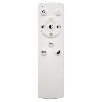 Top Light - LED Stmievateľný luster na lanku SATURN LED/30W/230V 3000-6500K čierna + diaľkové ovládanie