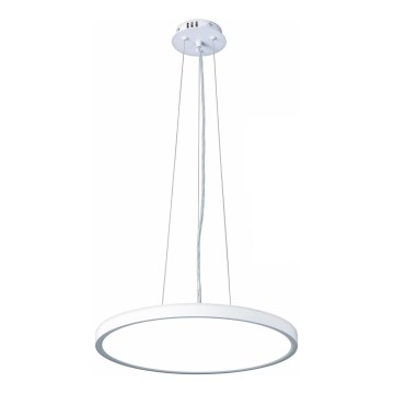 Top Light - LED Stmievateľný luster na lanku REVIT LED/36W/230V 3000-6500K pr. 40 cm biela + diaľkové ovládanie