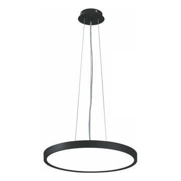 Top Light - LED Stmievateľný luster na lanku REVIT LED/36W/230V 3000-6500K pr. 40 cm čierna + diaľkové ovládanie