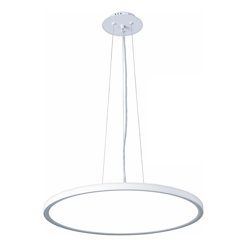 Top Light - LED Stmievateľný luster na lanku REVIT LED/50W/230V 3000-6500K pr. 60 cm biela + diaľkové ovládanie