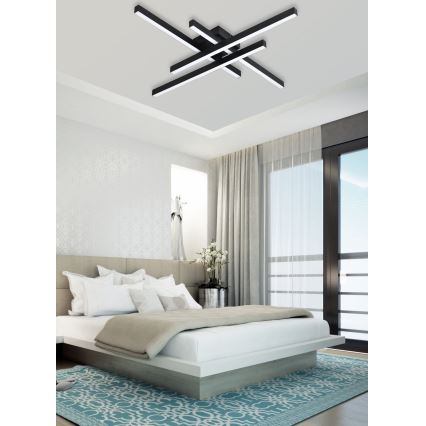 Top Light - LED Stmievateľný prisadený luster CROSS LED/50W/230V 3000-6500K + diaľkové ovládanie