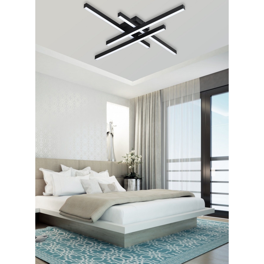 Top Light - LED Stmievateľný prisadený luster CROSS LED/50W/230V 3000-6500K + diaľkové ovládanie