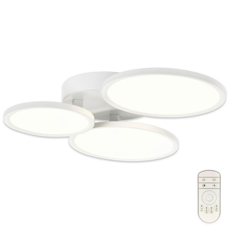 Top Light - LED Stmievateľný prisadený luster MERKUR LED/50W/230V 3000-6500K biela + diaľkové ovládanie