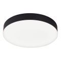 Top Light - LED stropné svietidlo do kúpeľne SPIRIT LED/24W/230V 3000/4000/6500K IP44 pr. 30 cm čierna