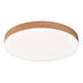 Top Light - LED stropné svietidlo do kúpeľne SPIRIT LED/36W/230V 3000/4000/6500K IP44, priemer 40 cm, hnedé