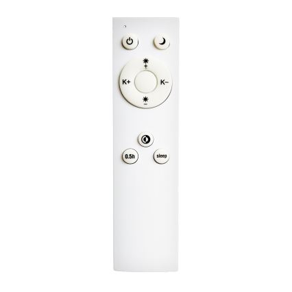 Top Light - LED Stmievateľné stropné svietidlo REVIT LED/50W/230V 3000-6500K 50x50 cm biela + diaľkové ovládanie