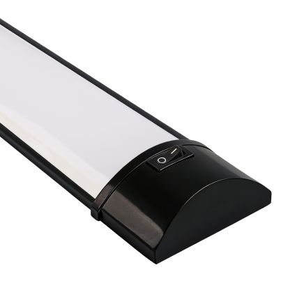 Top Light - LED svietidlo pod kuchynskú linku ZSP LED/36W/230V 3000/4000/6500K 120 cm čierna