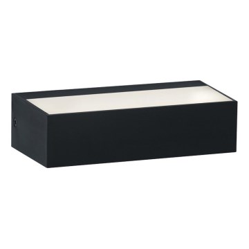 Top Light - LED vonkajšie nástenné svietidlo IMOLA LED/10W/230V 3000/4000/6000K IP54 17 cm čierne