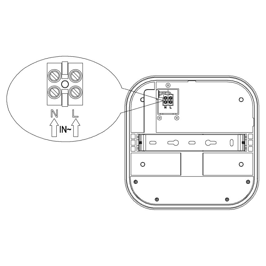 Top Light - LED Vonkajšie nástenné svietidlo so senzorom pohybu a súmraku BARI LED/20W/230V 4000K IP65