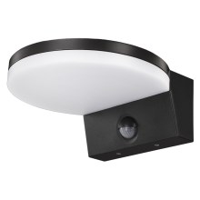 Top Light - LED Vonkajšie nástenné svietidlo so senzorom LED/15W/230V IP65 čierna