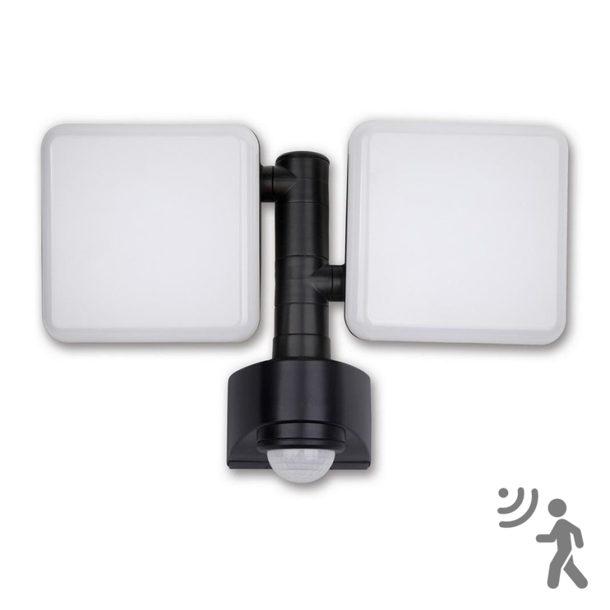 Top Light Lucca 2 PIR - LED Vonkajšie nástenné svietidlo so senzorom LUCCA 2xLED/10W/230V IP54