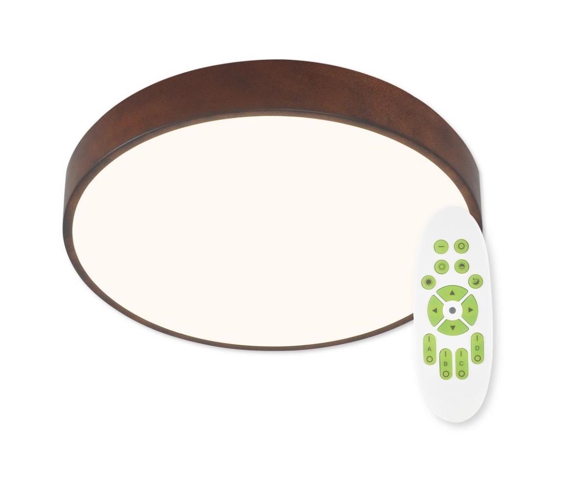 Top Light Top Light Metal 40CO RC-LED Stmievateľné stropné svietidlo LED/51W/230V + DO hnedá