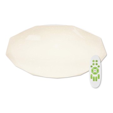 Top Light Sparkle MAX RC - LED Stmievateľné stropné svietidlo s diaľlkovým ovládačom 1xLED/100W/230V