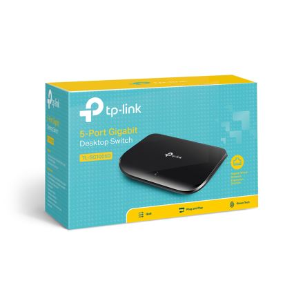 TP-Link - 5-portový gigabitový stolový prepínač