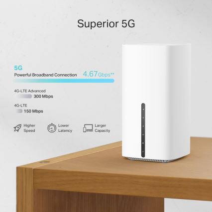 TP-Link - Bezdrôtový dvojpásmový gigabitový 5G smerovač