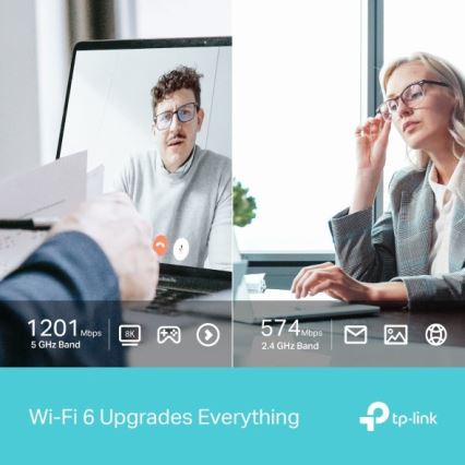 TP-Link - Dvojpásmový bezdrôtový USB adaptér s Wi-Fi 6 Archer TX20U