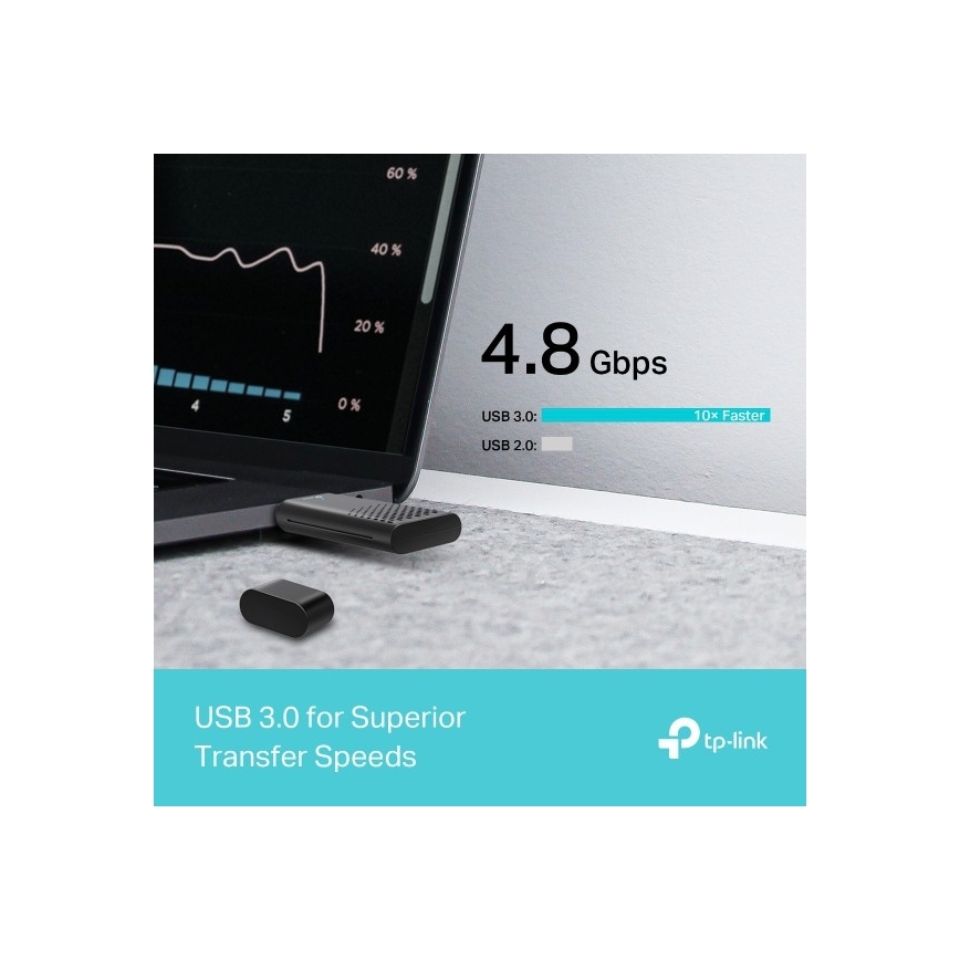 TP-Link - Dvojpásmový bezdrôtový USB adaptér s Wi-Fi 6 Archer TX20U