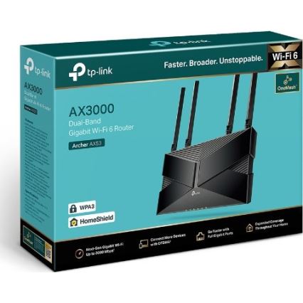 TP-Link - Dvojpásmový gigabitový Wi-Fi 6 router