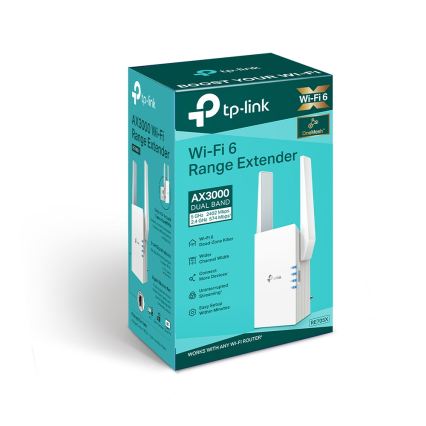 TP-Link - Dvojpásmový Wi-Fi 6 Zosilňovač