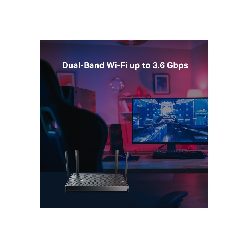 TP-Link - Dvojpásmový Wi-Fi 7 router Archer BE230