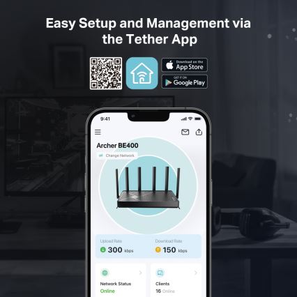 TP-Link - Dvojpásmový Wi-Fi 7 smerovač