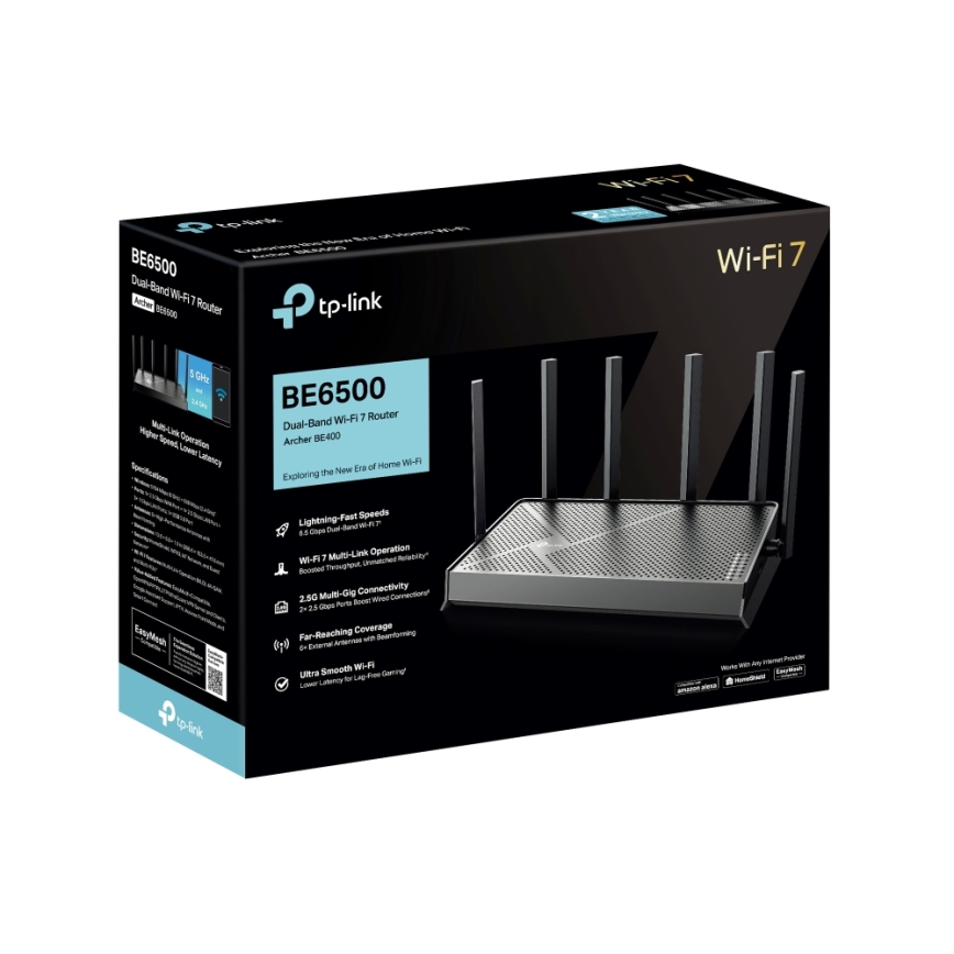 TP-Link - Dvojpásmový Wi-Fi 7 smerovač