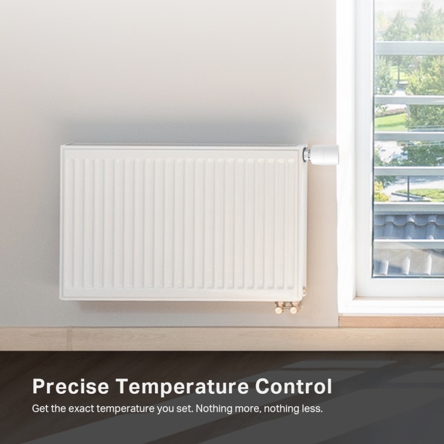 TP-Link - Inteligentná termostatická hlavica s LCD displejom 2xAA Tuya