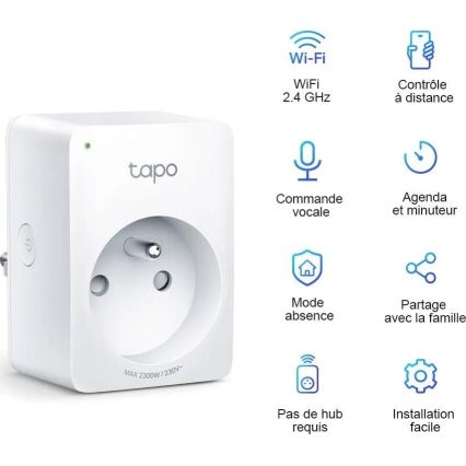 TP-Link - Inteligentná zásuvka E 2300 W Wi-Fi
