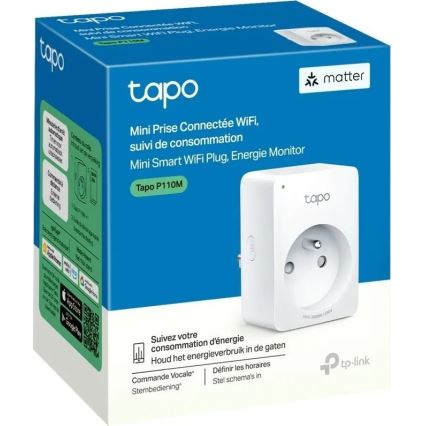 TP-Link - Inteligentná zásuvka E MATTER 3690W Wi-Fi