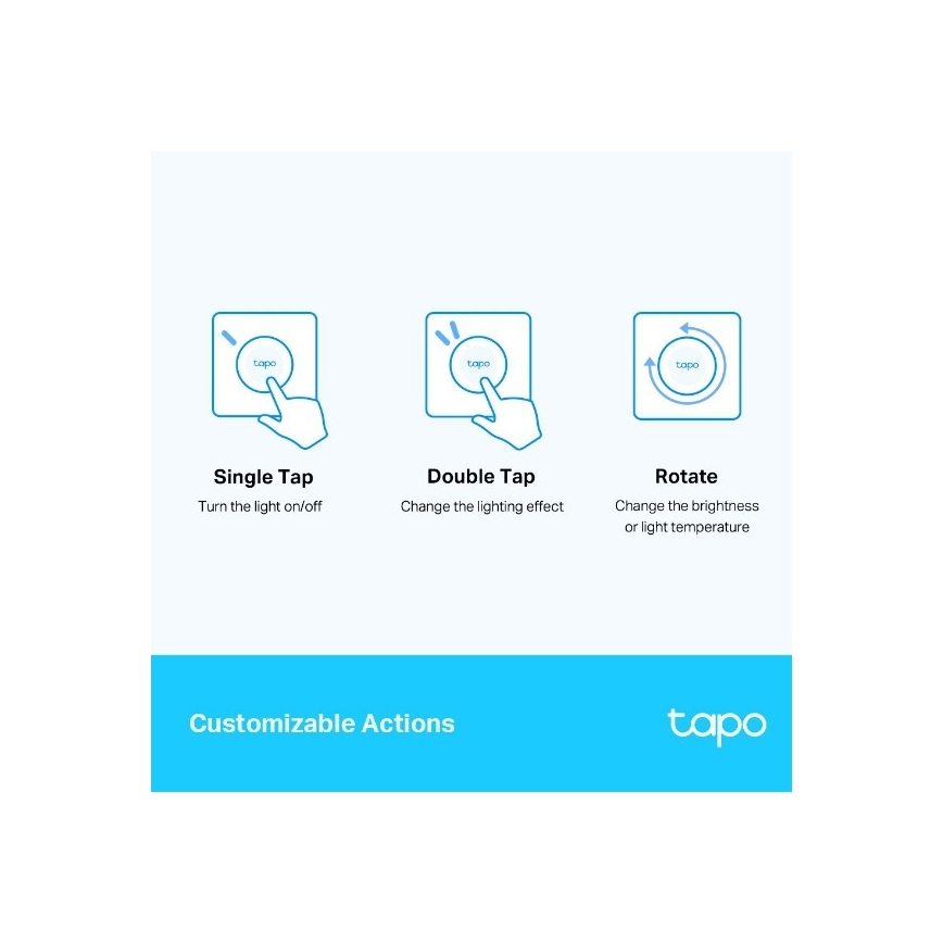 TP-Link - Inteligentný dotykový stmievač 1xCR2032