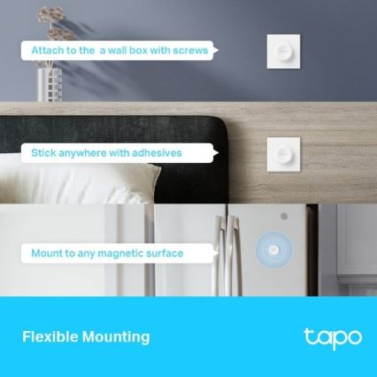 TP-Link - Inteligentný dotykový stmievač 1xCR2032 Wi-Fi