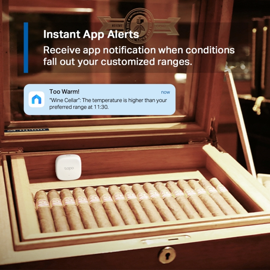 TP-Link - Inteligentný senzor na meranie teploty a vlhkosti 1xCR2450