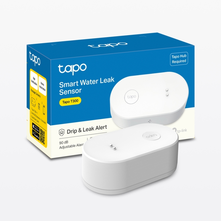 TP-Link - Inteligentný snímač úniku vody 2xAAA Wi-Fi