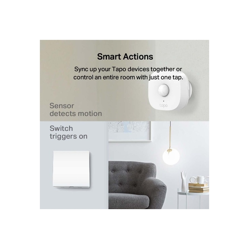 TP-Link - Inteligentný svetelný vypínač 2xAAA Wi-Fi