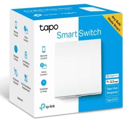 TP-Link - Inteligentný svetelný vypínač 2xAAA Wi-Fi