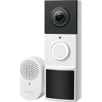 TP-Link - Inteligentný videozvonček s 2K senzorom a batériou 6400 mAh, IP65, Wi-Fi