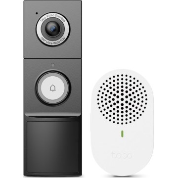 TP-Link - Inteligentný videozvonček s 2K snímačom, batériou 10000 mAh, krytím IP66 a Wi-Fi