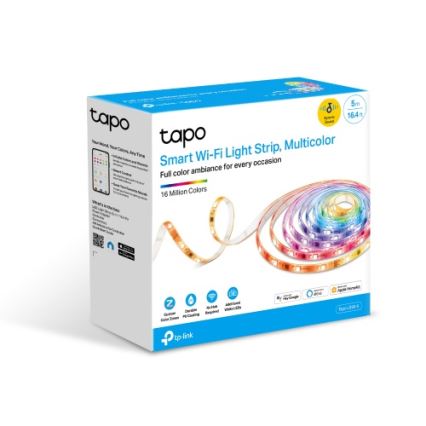 TP-Link - LED RGBW Stmievateľný pásik 5 m LED/13W/230V Wi-Fi