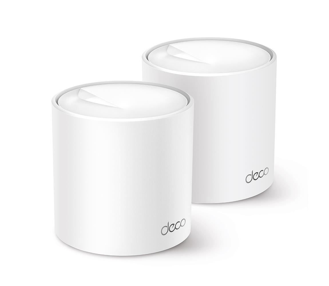 TP-Link - Sada 2x Wi-Fi 6 mesh systém pre celú domácnosť Deco X50 TPL000274