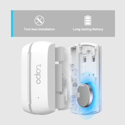 TP-Link - Smart kontaktný senzor 1xCR2032 Wi-Fi