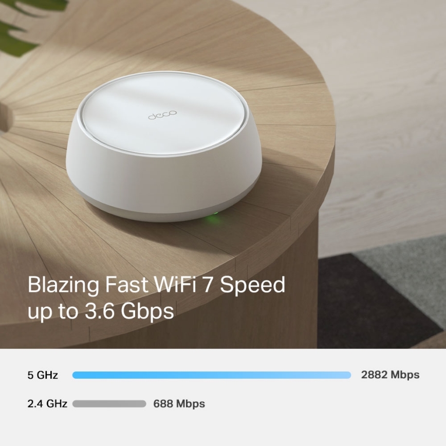 TP-Link - Súprava 2x Wi-Fi 7 mesh systém pre celú domácnosť Deco BE22