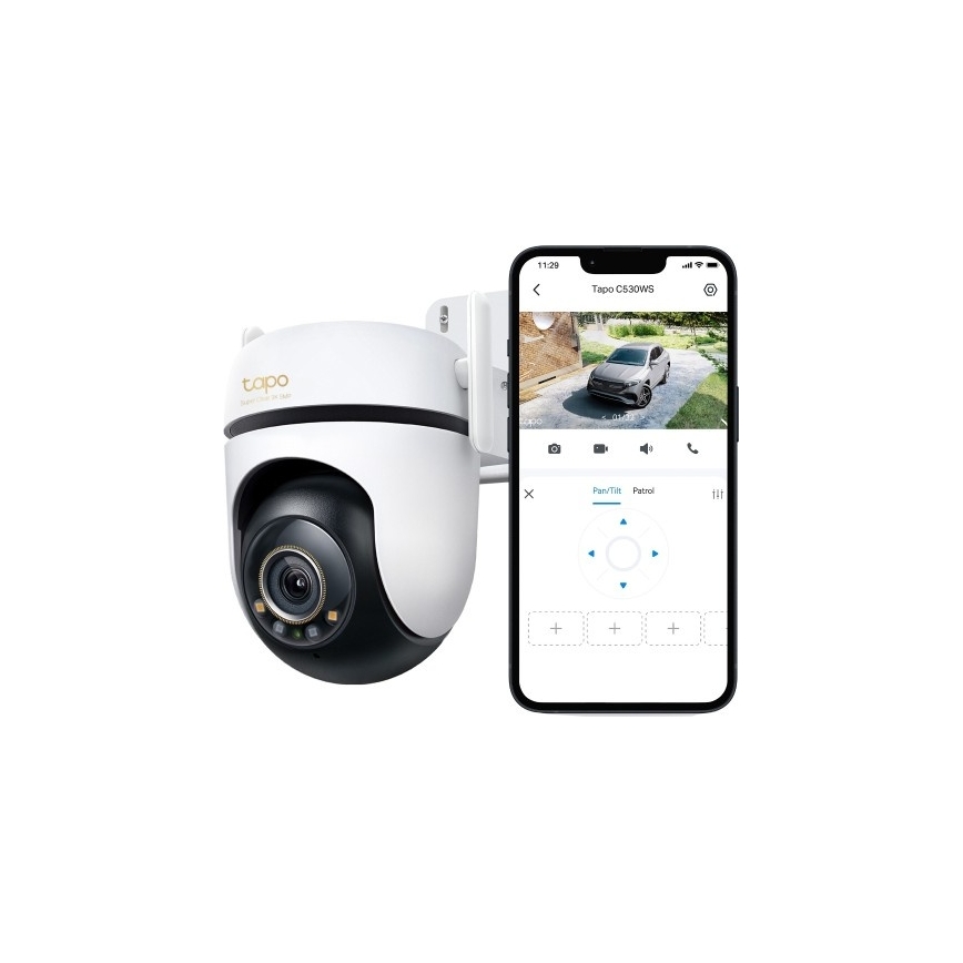 TP-Link - Vonkajšia kamera so senzorom IP66 Wi-Fi